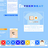 Teen-Beat website re-design