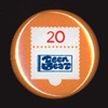 TEEN-BEAT 20th Anniversary, commemorative pin No.1