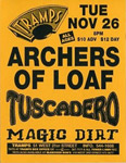 TUSCADERO Live at Tramps 1996 New York City show flyer